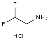 2,2-DIFLUOROETHYLAMINE HYDROCHLORIDE Structure