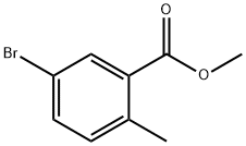 methyl 5-bromo-2-methyl-benzoate Struktur