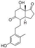 3,12-dihydroxy-9(10)-secoandrosta-1,3,5(10)-triene-9,17-dione Struktur