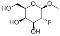 METHYL-2-DEOXY-2-FLUORO-BETA-D-GALACTOPYRANOSIDE Struktur