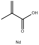 NEODYMIUM METHACRYLATE, TRIHYDRATE Struktur