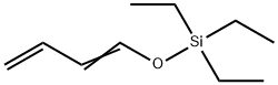 1-(TRIETHYLSILYLOXY)-1,3-BUTADIENE, 97%, MIXTURE OF CIS AND TRANS Struktur