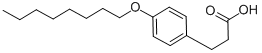 3-(4-(OCTYLOXY)PHENYL)PROPANOIC ACID Struktur