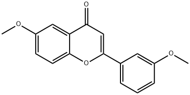 6,3'-DIMETHOXYFLAVONE Struktur