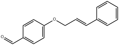 4-{[(2E)-3-PHENYLPROP-2-ENYL]OXY}BENZALDEHYDE Struktur