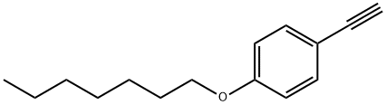 1-ETH-1-YNYL-4-(HEPTYLOXY)BENZENE Struktur