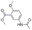 5-乙酰胺基-2-甲氧基苯甲酸甲酯, 79893-19-9, 結(jié)構(gòu)式