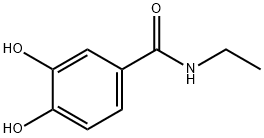 BenzaMide, N-ethyl-3,4-dihydroxy- Struktur