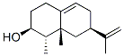 2-Naphthalenol,1,2,3,4,6,7,8,8a-octahydro-1,8a-dimethyl-7-(1-methylethenyl)-,(1S,2S,7R,8aR)-(9CI) Struktur