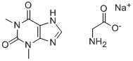 Sodium theophylline glycinate Struktur