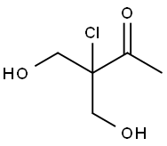 2-Butanone,  3-chloro-4-hydroxy-3-(hydroxymethyl)- Struktur