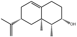 2-Naphthalenol,1,2,3,4,6,7,8,8a-octahydro-1,8a-dimethyl-7-(1-methylethenyl)-,(1R,2S,7R,8aR)-(9CI) Struktur