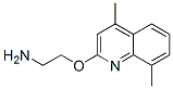 Quinoline, 2-(2-aminoethoxy)-4,8-dimethyl- (8CI) Struktur