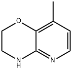 2H-Pyrido[3,2-b]-1,4-oxazine,  3,4-dihydro-8-methyl- Struktur