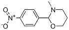 2H-1,3-Oxazine,tetrahydro-3-methyl-2-(p-nitrophenyl)-,cis-(8CI) Struktur