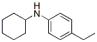 Cyclohexylamine, N-(p-ethylphenyl)- (8CI) Struktur