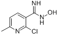 2-CHLORO-N-HYDROXY-6-METHYL-NICOTINAMIDINE Struktur