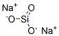 disodium dioxido-oxo-silane Struktur