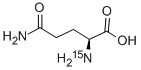 L-GLUTAMINE (ALPHA-15N) Struktur