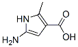 Pyrrole-3-carboxylic acid, 5-amino-2-methyl- (8CI) Struktur