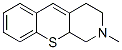 2H-[1]Benzothiopyrano[2,3-c]pyridine,1,3,4,10a-tetrahydro-2-methyl-,(+)-(8CI) Struktur