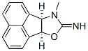 Acenaphth[1,2-d]oxazole, 6b,8,9,9a-tetrahydro-8-imino-9-methyl-, cis-(-)- (8CI) Struktur