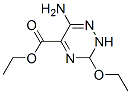 as-Triazine-5-carboxylicacid,6-amino-3-ethoxy-2,3-dihydro-,ethylester(8CI) Struktur