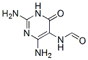 N (2,6-Diamino-4-oxo-5-dihydropyrimidine-5yl)formamid Struktur