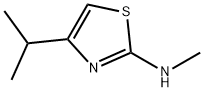 2-Thiazolamine,  N-methyl-4-(1-methylethyl)- Struktur