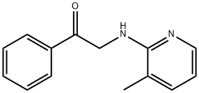 Acetophenone, 2-[(3-methyl-2-pyridyl)amino]- (8CI) Struktur