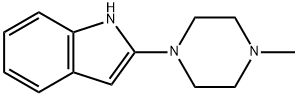 Indole, 2-(4-methyl-1-piperazinyl)- (8CI) Struktur