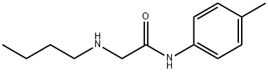 p-Acetotoluidide, 2-(butylamino)- (8CI) Struktur