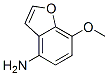 4-Benzofuranamine,  7-methoxy- Struktur