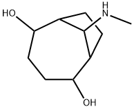 Bicyclo[4.2.1]nonane-2,5-diol, 9-(methylamino)- (9CI) Struktur