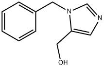 1-BENZYL-5-HYDROXYMETHYL-1H-IMIDAZOLE Struktur