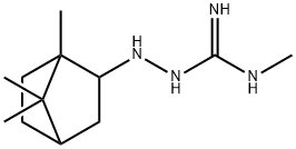 Guanidine, 1-(2-bornylamino)-3-methyl- (8CI) Struktur