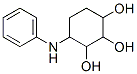 1,2,3-Cyclohexanetriol, 4-(phenylamino)- (9CI) Struktur