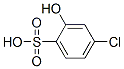 4-Chloro-2-phenolsulfonic acid Struktur