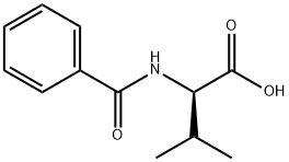 2-Benzoylamino-3-methyl-butyric acid Struktur