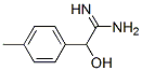 Benzeneethanimidamide,  -alpha--hydroxy-4-methyl- Struktur