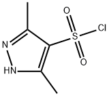 3,5-DIMETHYL-1H-PYRAZOLE-4-SULFONYL CHLORIDE Struktur