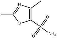 5-Thiazolesulfonamide,2,4-dimethyl-(9CI) Struktur