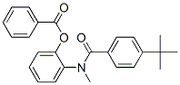 [2-[methyl-(4-tert-butylbenzoyl)amino]phenyl] benzoate Struktur