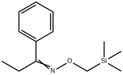 1-Phenyl-1-propanone O-(trimethylsilylmethyl)oxime Struktur