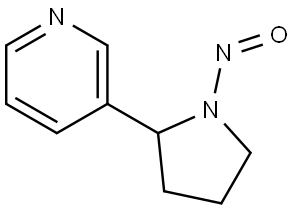 rac N'-Nitrosonornicotine Struktur