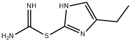 Carbamimidothioic  acid,  4-ethyl-1H-imidazol-2-yl  ester  (9CI) Struktur