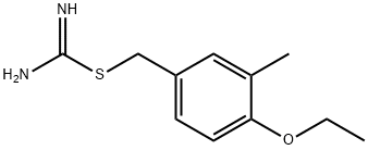 Carbamimidothioic acid, (4-ethoxy-3-methylphenyl)methyl ester (9CI) Struktur