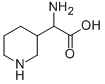 2-AMINO-2-(PIPERIDIN-3-YL)ACETIC ACID Struktur