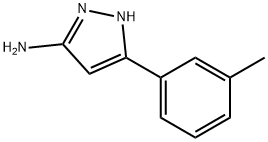 5-M-TOLYL-2H-PYRAZOL-3-YLAMINE Struktur