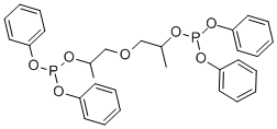 Tetraphenyl dipropyleneglycol diphosphite Struktur